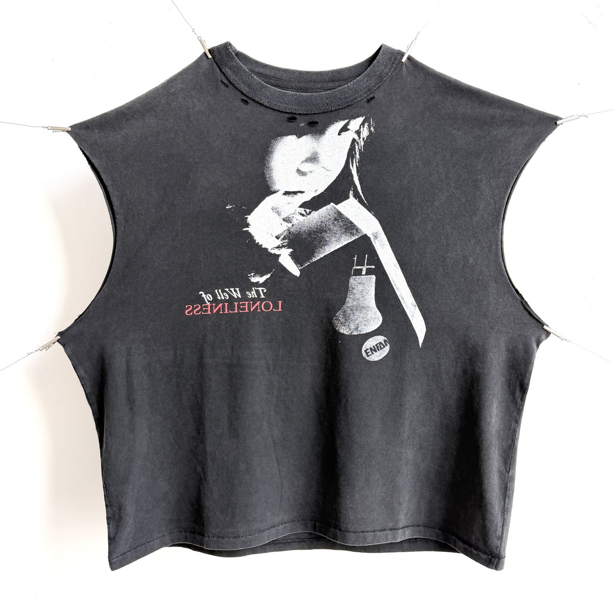 RRR & SAINT Washed Graphic Sleeveless Tee