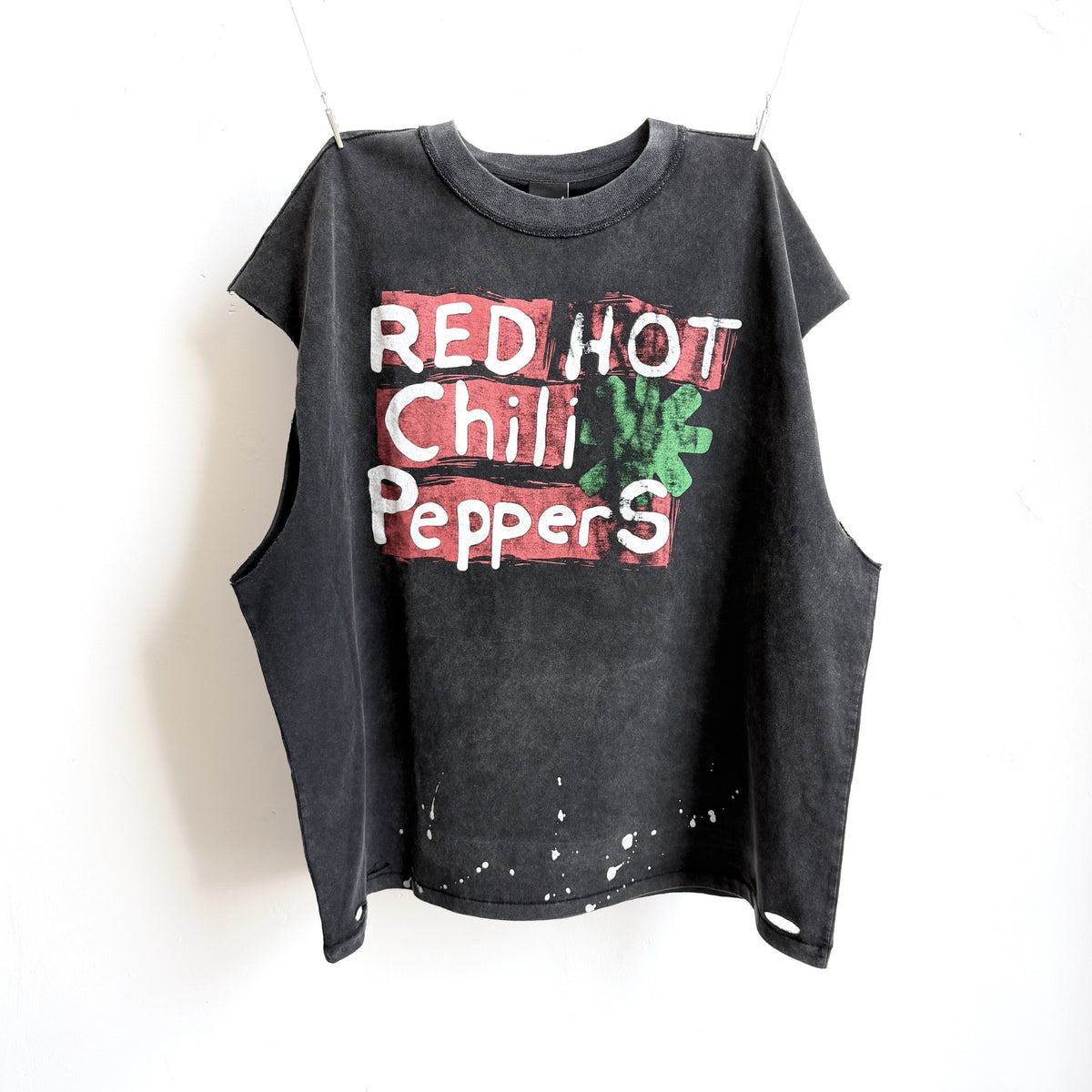 RRR & SAINT Washed Graphic Sleeveless Tee