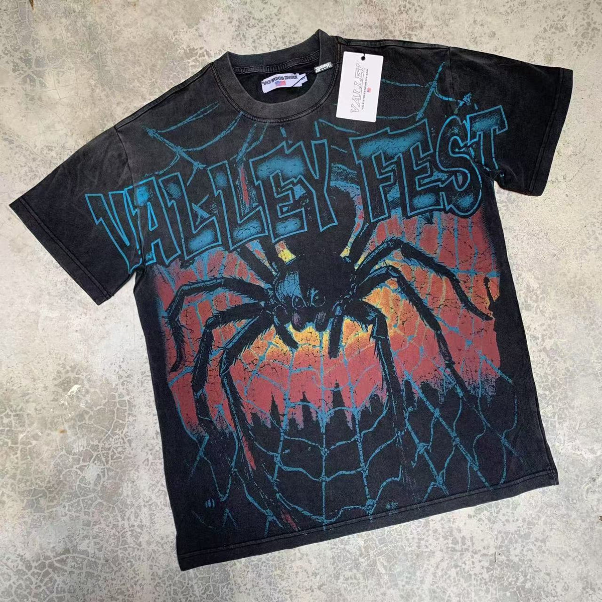 Vale Lives Forever Distressed Rhinestone T-Shirt Collection