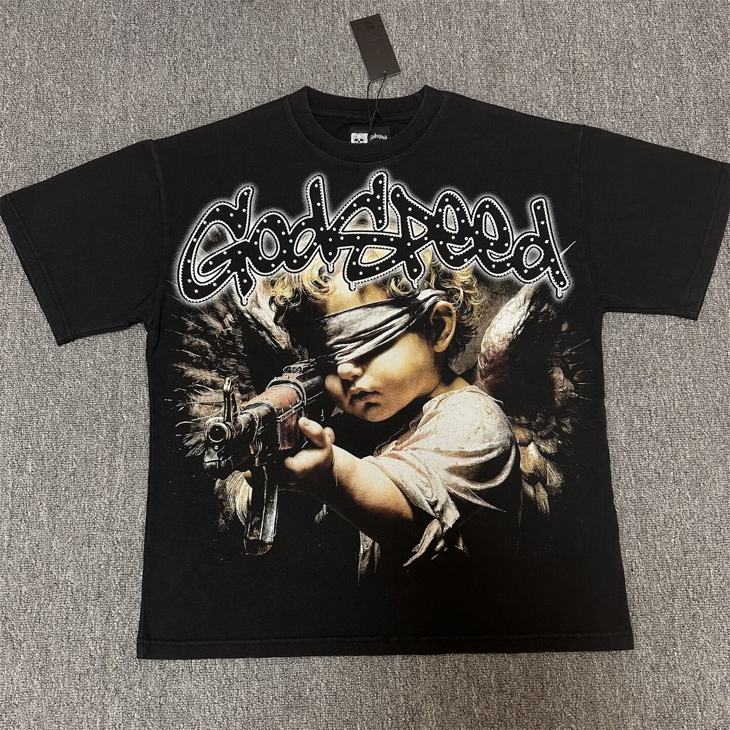 GODSPEED 2026 Rhinestone Graphic T-Shirt Collection