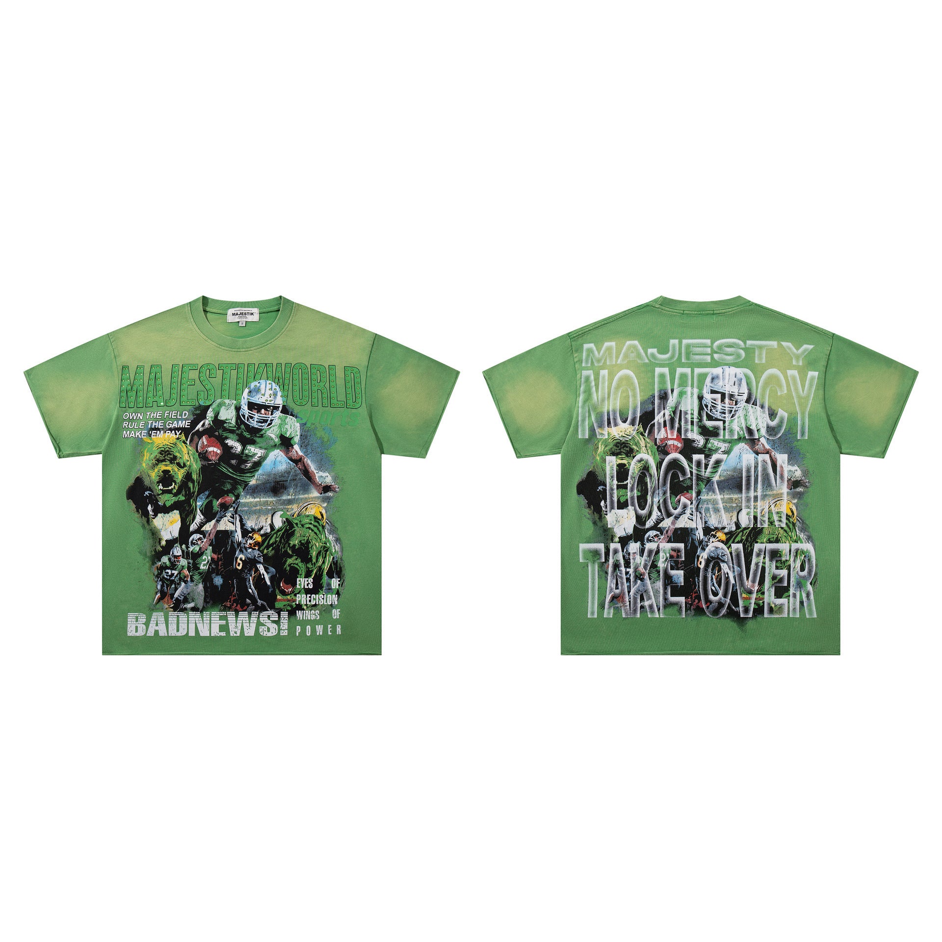 MAJESTIK Washed Rhinestone T-Shirt Collection