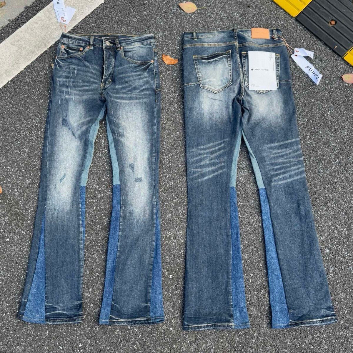 PURPLE Flared Denim Jeans Collection