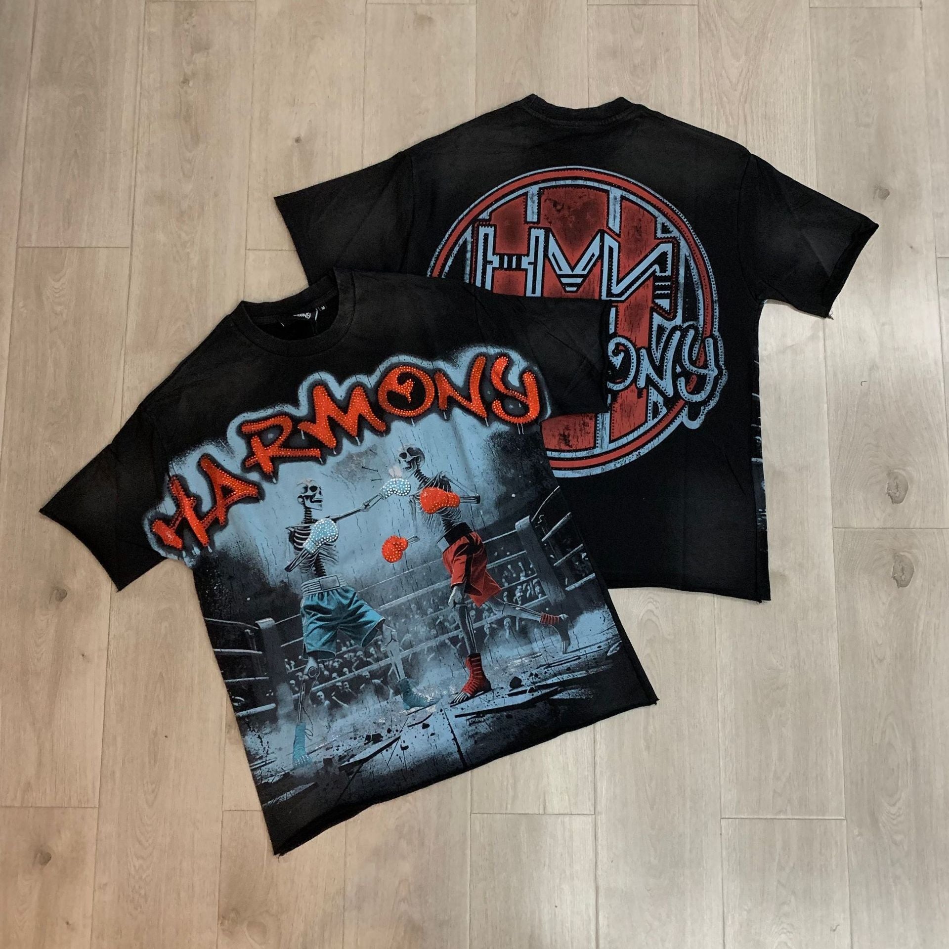 Harmony Rhinestone Graphic T-Shirt Collection