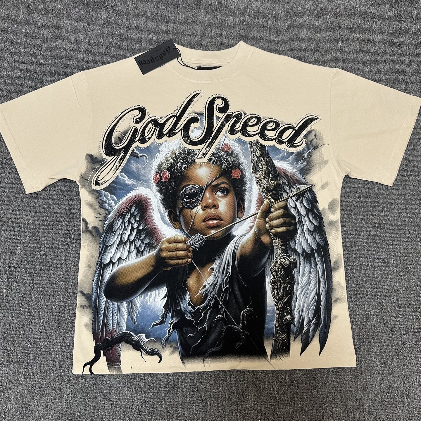 GODSPEED 2026 Rhinestone Graphic T-Shirt Collection