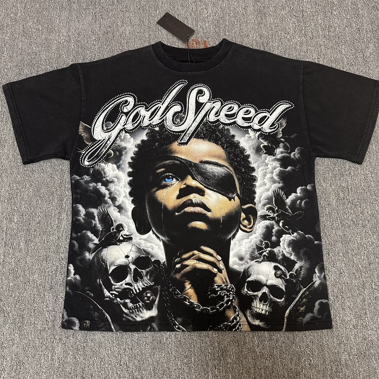 GODSPEED 2026 Rhinestone Graphic T-Shirt Collection