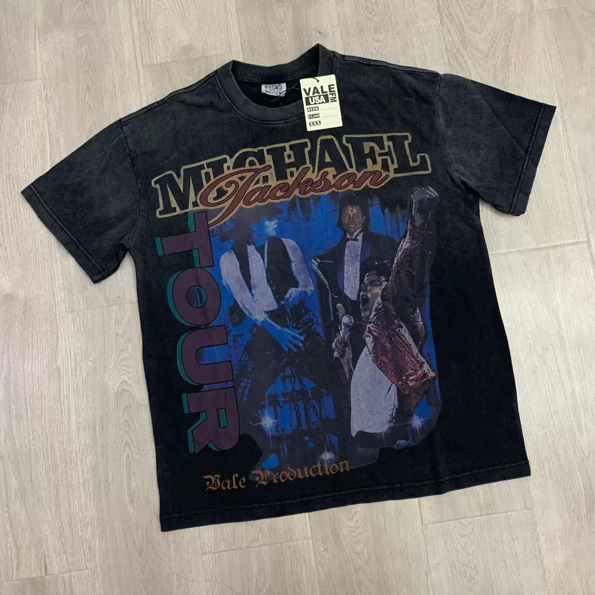 Vale Lives Forever Distressed Rhinestone T-Shirt Collection