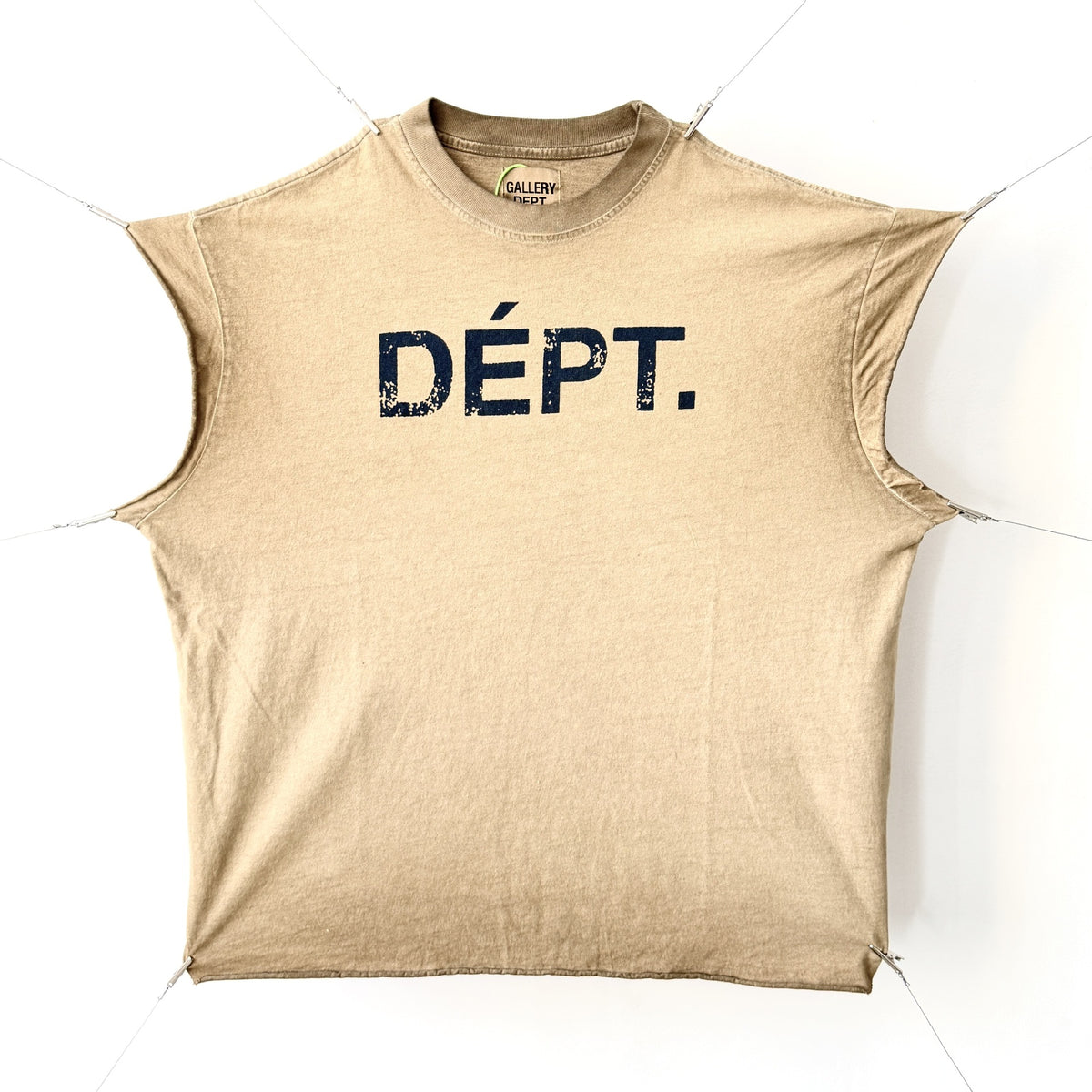 RRR & SAINT Washed Graphic Sleeveless Tee