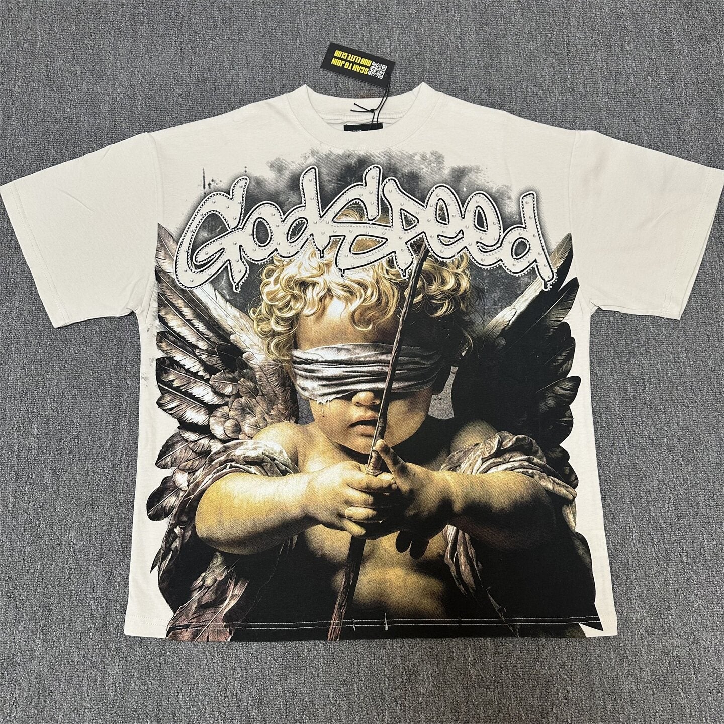 GODSPEED 2026 Rhinestone Graphic T-Shirt Collection