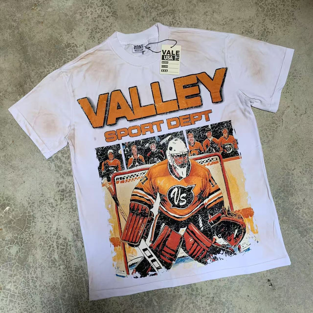 Vale Lives Forever Distressed Rhinestone T-Shirt Collection