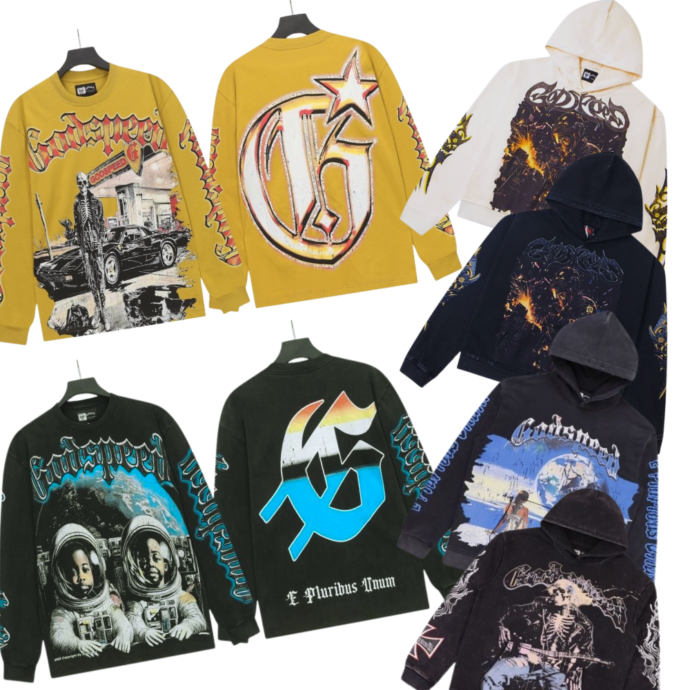 GODSPEED Skull Hoodie & Sweatshirt Collection