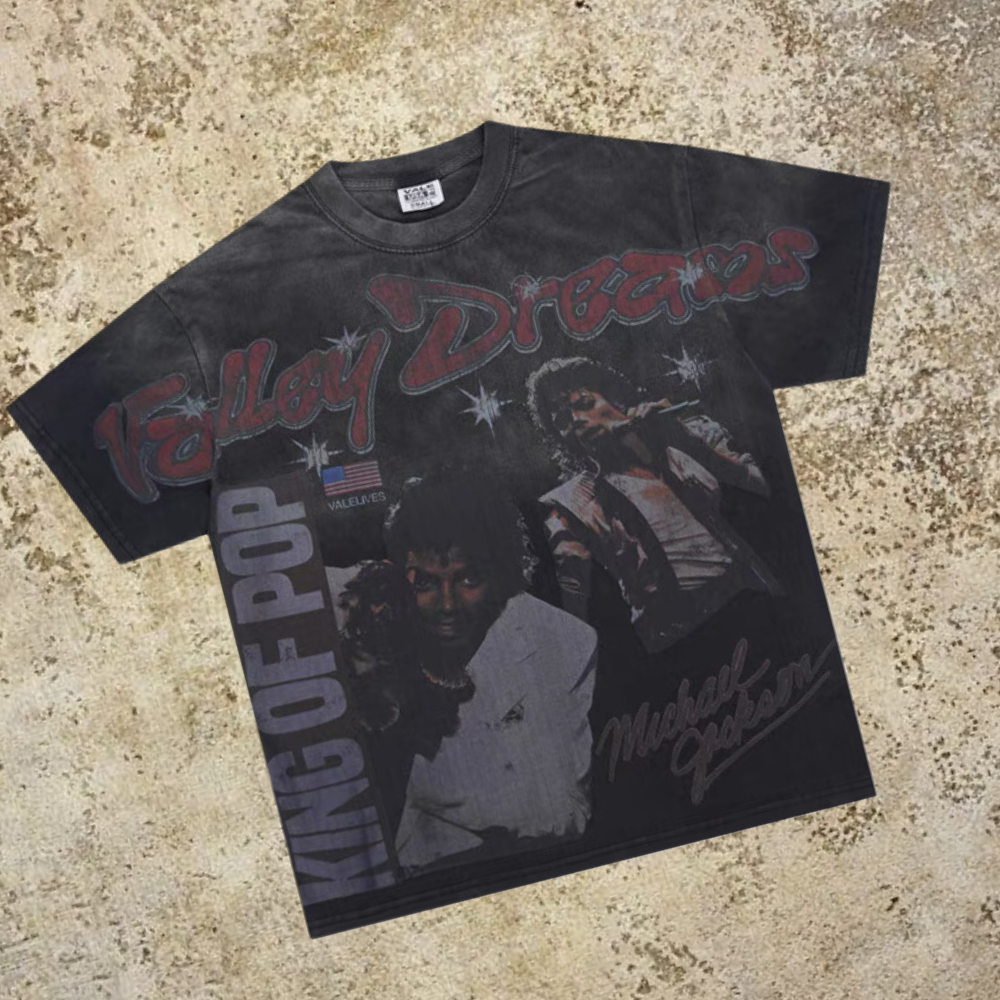 Vale Lives Forever Distressed Rhinestone T-Shirt Collection