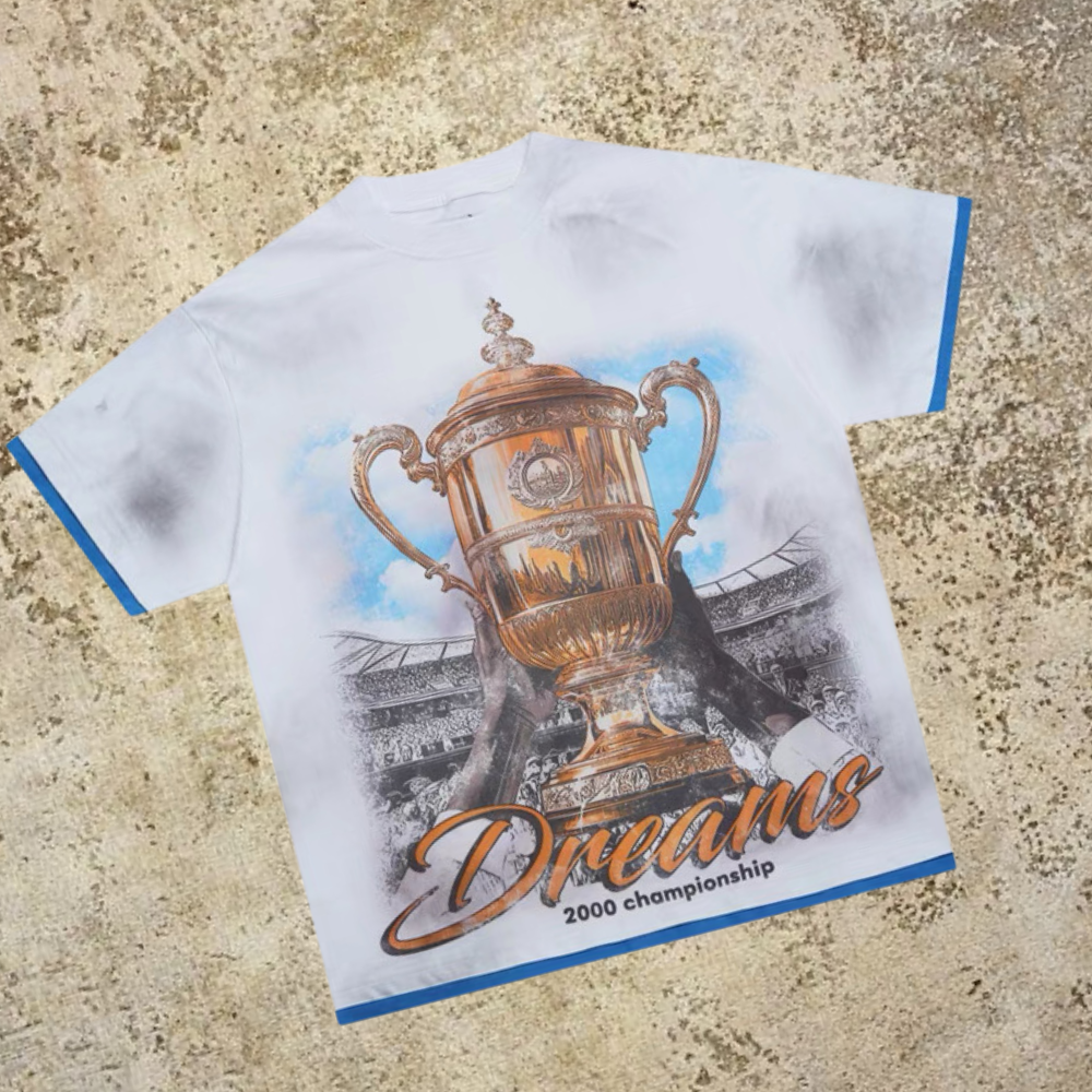 Vale Lives Forever Distressed Rhinestone T-Shirt Collection