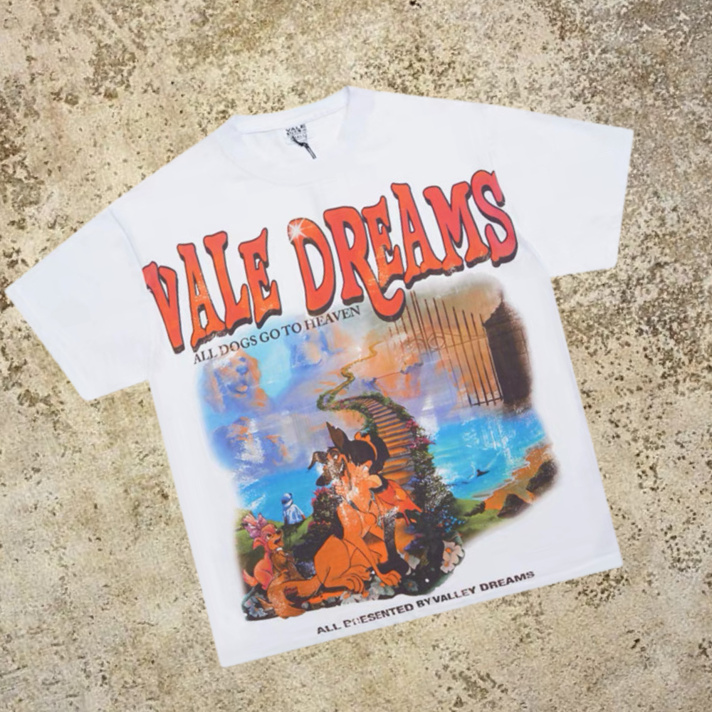 Vale Lives Forever Distressed Rhinestone T-Shirt Collection