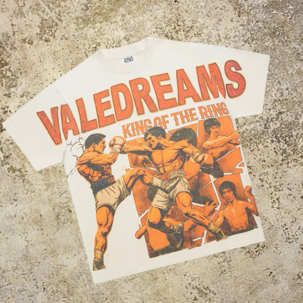 Vale Lives Forever Distressed Rhinestone T-Shirt Collection