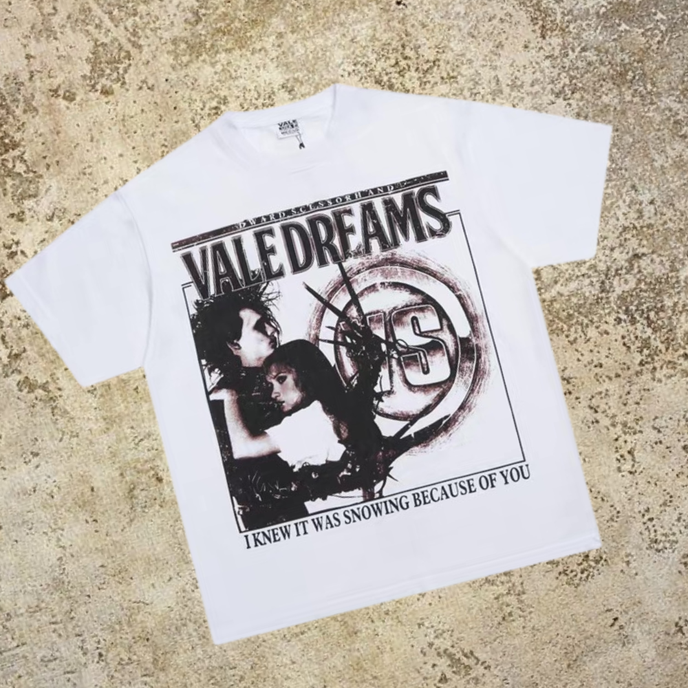 Vale Lives Forever Distressed Rhinestone T-Shirt Collection