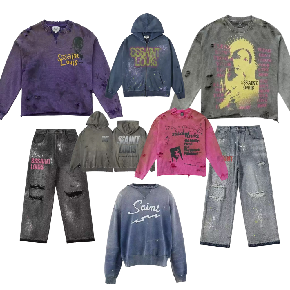 Saint Louis & West Coast Washed Hoodie Collection
